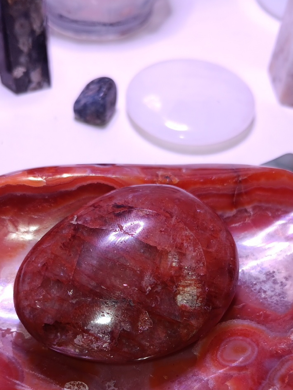 Polished Quartz Crystal Tumbled Stones